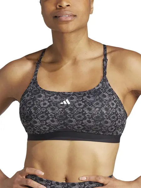 Bustiera sport Aeroreact Training Floral Print