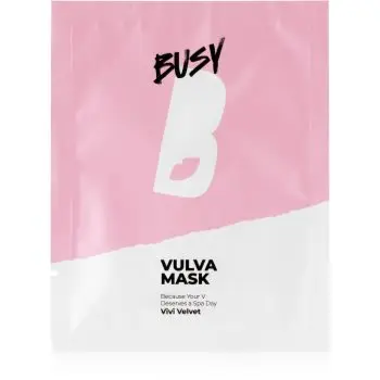 BusyB Vivi Velvet Vulva Mask masca pentru partile intime