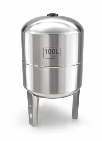 Butelie hidrofor inox 100L, vas expansiune cu membrana, presiune maxima 6 bar, rezervor hidrofor din inox Campion PROFESSIONAL CMP1649