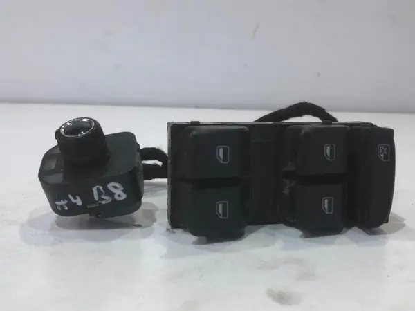 Butoane comanda geamuri electrice si reglaj oglinzi 8K0959851D Audi A4 (2007-2011) [8K2, B8]