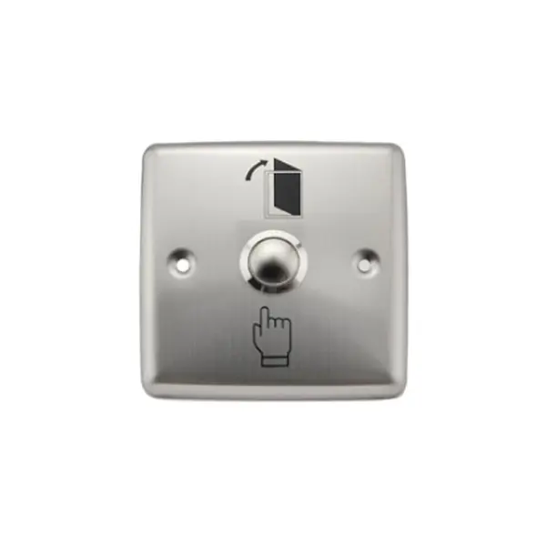Buton cerere iesire ZKTeco ACC-PUSH-EX801B, NO/NC, 500.000 actionari, aparent