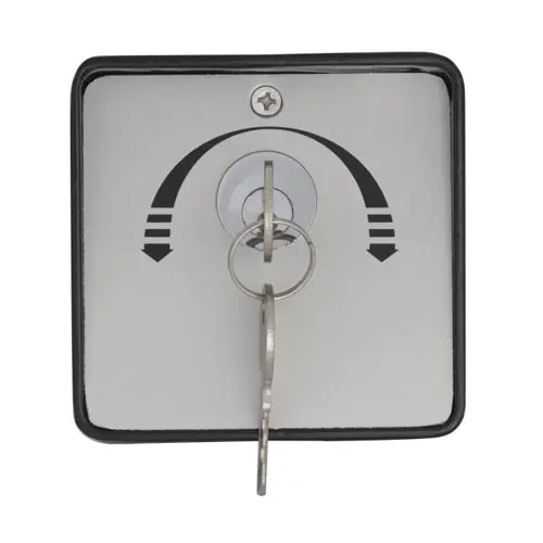 Buton cu cheie YKS-803D2, aparent, 2 chei, 2 comutatoare