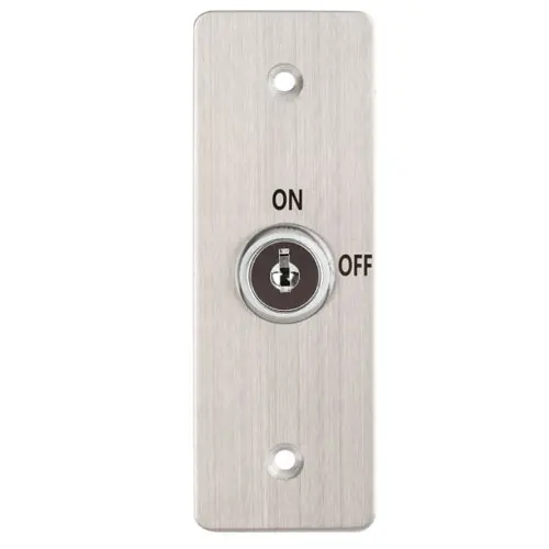 Buton de iesire cu cheie KY-C-SS-2, ingropat/aparent, otel inoxidabil