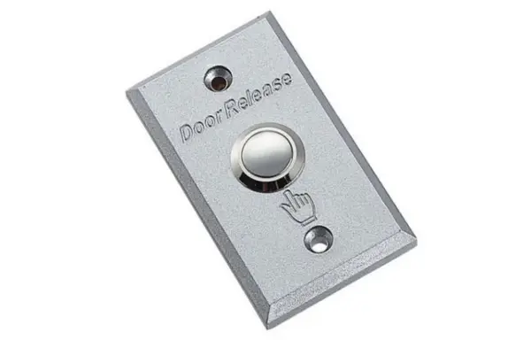 Buton de iesire, incastrabil, aluminiu, NBT-001