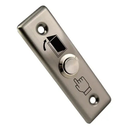 Buton de iesire incastrabil din inox CSB-28