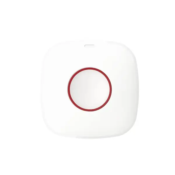 Buton de panica wireless Hikvision AX PRO DS-PDEB1-EG2-WE(B), 1 buton, 1.2 km, 868 MHz, alb