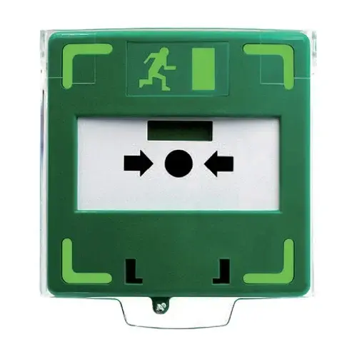 Buton iesire de urgenta resetabil CSB-803, CSAccess, LED, buzzer, rearmare cu cheie, 3 iesiri NO/NC