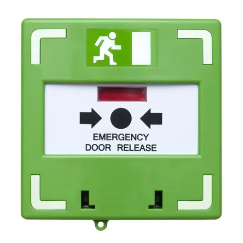 Buton iesire de urgenta SCP-110-gn, 1 comutator, Buzzer, LED bicolor