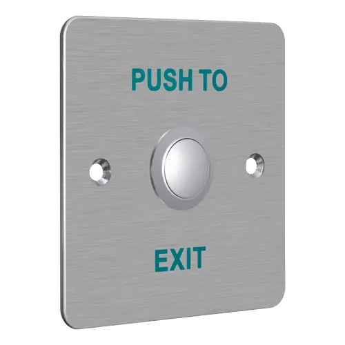 Buton iesire montaj ingropat, panou frontal Aluminiu - Hikvision DS-K7P01