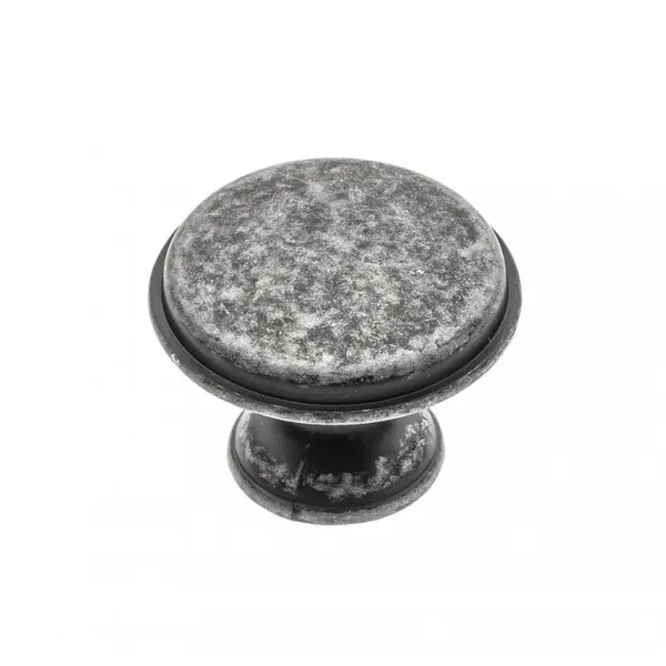 Buton Model Ronda/Cento, Finisaj Gri Antic