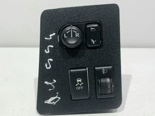 Buton reglaj oglinzi si lumini 25190-JD00B Nissan Qashqai facelift (2010-2013) [J10]