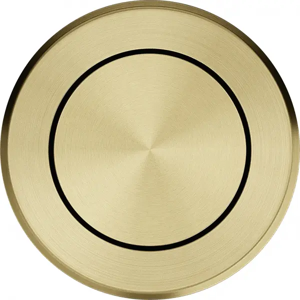 Buton rotund push Gold (compatibil FRESNO)