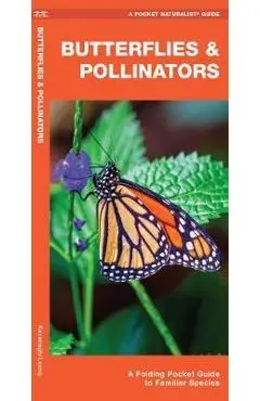 Butterflies & Pollinators: A Folding Pocket Guide to Familiar Species - James Kavanagh