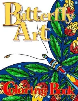 Butterfly Art Coloring Book for Adults, Paperback/Zazuleac World