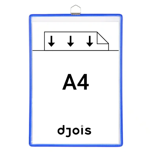 Buzunar de prezentare Tarifold Hanging A4 vertical albastru 5 bucati/set BUZUNAR PREZ A4 VERT. INDIV. HANG. ALBASTRU 5 B