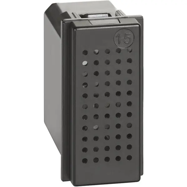 Buzzer 230V 12 VA - 80 dB Bticino Living Now K4356V230, alb, negru, nisip