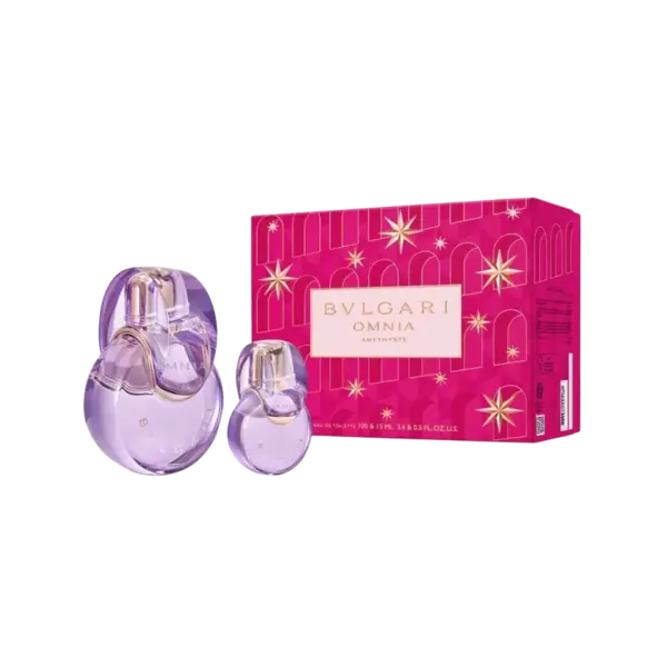 Bvlgari Omnia Amethyste Set cadou pentru femei Volum EDT 100 ml + EDT 15 ml