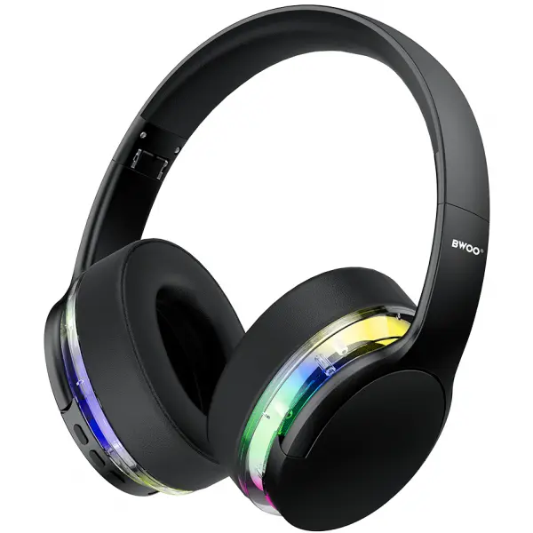BWOO Casti Handsfree Bluetooth BWOO BO-BW587, A2DP, ANC, Negru