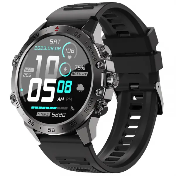 BWOO Ceas inteligent Bwoo BO-WA08 cu Bluetooth, Negru