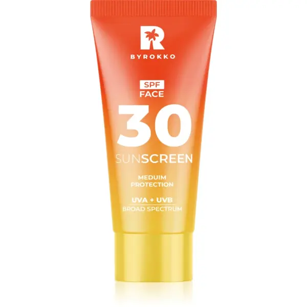 BYROKKO Sunscreen crema de soare pentru fata SPF 30 50 ml