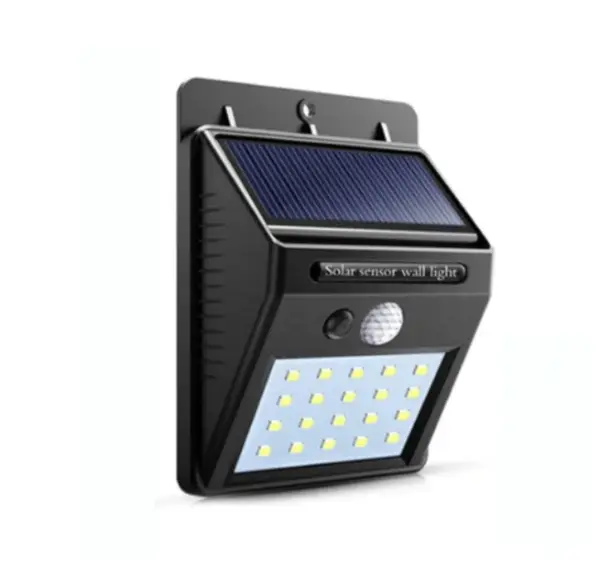 BZRSH Lampa Solara Perete 30 LED Senzor Lumina Senzor Prezenta Exterior