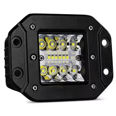 BZRSH Proiector LED 48W 4-6-4 LED 3 Randuri 3600 Lumeni 6000K 12-24V