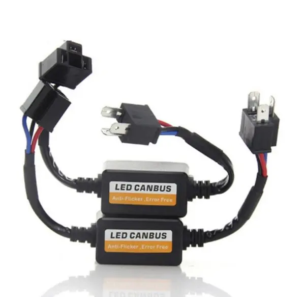 BZRSH Set 2 Anulatoare Eroare Becuri LED H4 12V Auto
