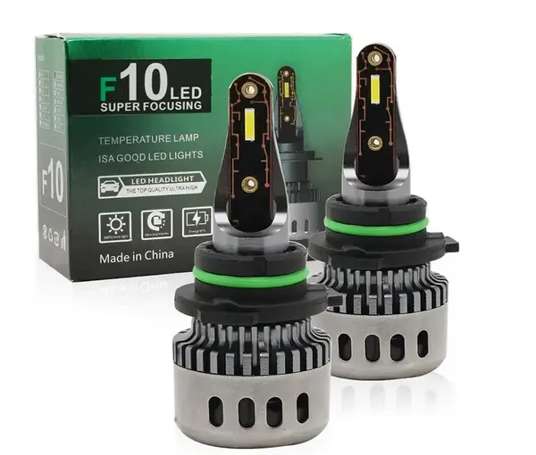 BZRSH Set 2 Becuri LED Auto F10 SuperLED 120W 9000Lm H1