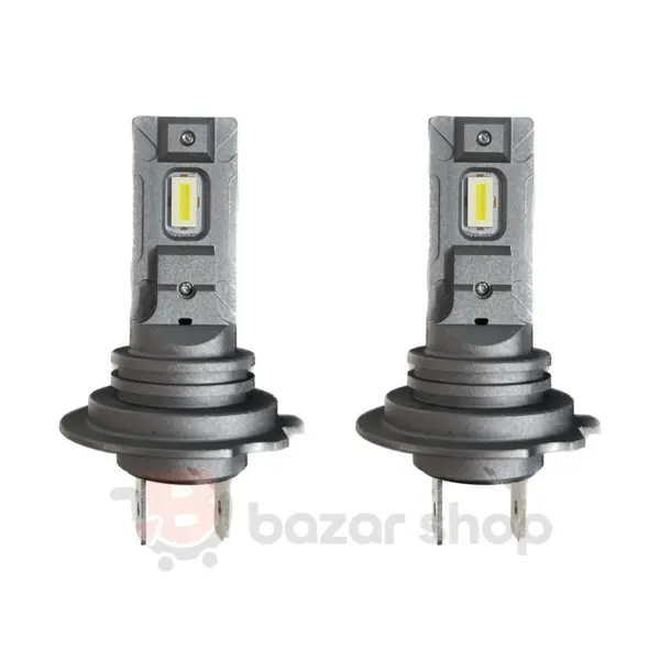 BZRSH Set 2 Becuri LED H7 Mini 100W 6000K 12V Auto