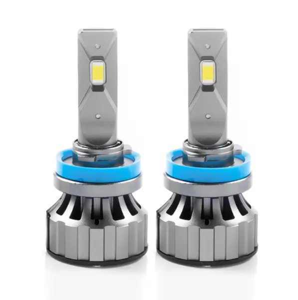 BZRSH Set 2x Bec LED 9005 HB3 V20 12000LM 120W Super Canbus 6000K Ventilator +300%