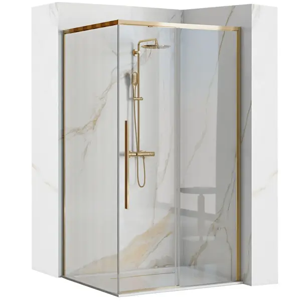 Cabina de dus SOLAR GOLD 90x90 cm