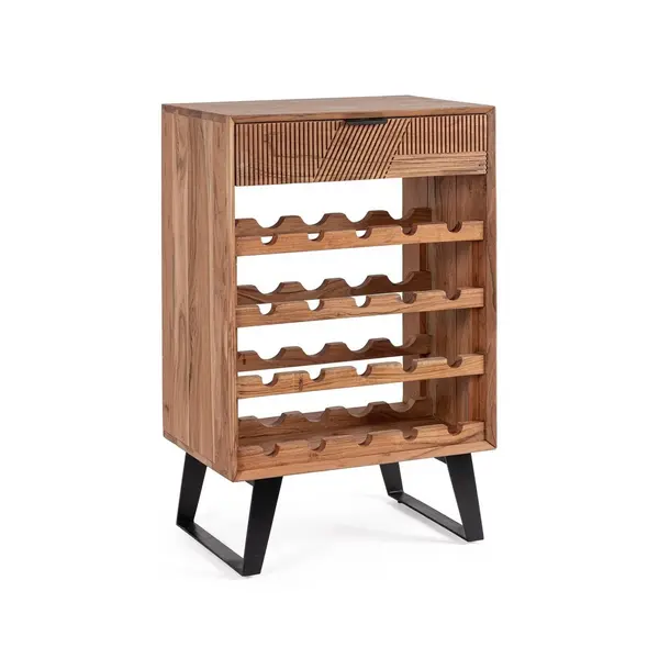 Cabinet de vinuri ISAR 60 x 40 x 95 CM - Lemn