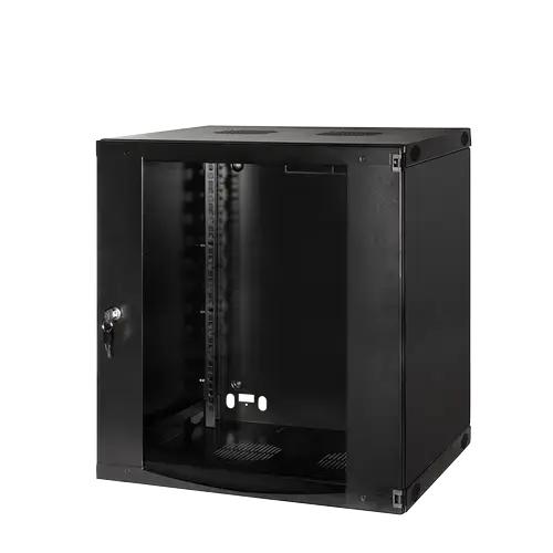 Cabinet metalic 19 inch Logilink 12U W12F64B, otel 1.2mm, sarcina maxima 30Kg, Negru