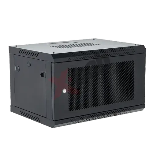 Cabinet metalic de perete 19inch Xcab A3, tip rack wallmount, 12U 600x600 mm, Negru