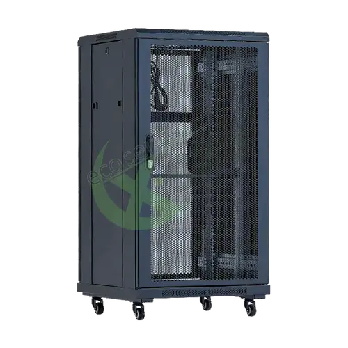 Cabinet metalic de podea 19inch Eco Xcab A3, tip rack stand alone, 18U 600x1000 mm