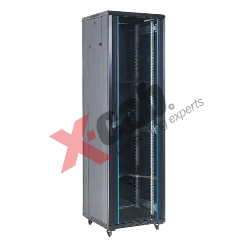 Cabinet metalic de podea 19inch Xcab S, tip rack stand alone, 18U 600x800 mm