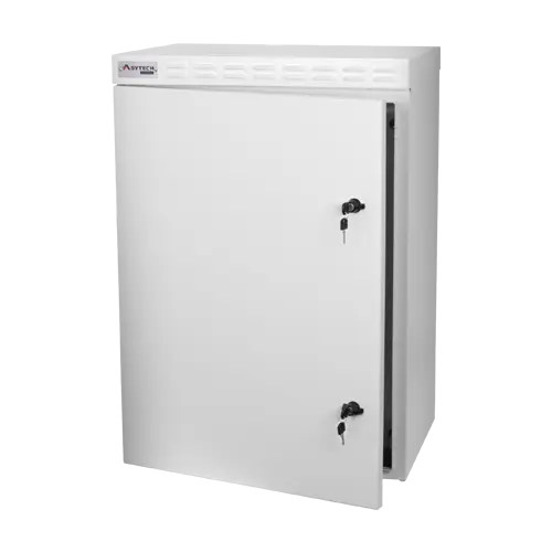 Cabinet rack exterior 16U 19'' 600x450, capacitate incarcare 300 kg, IP55, IK10 - ASYTECH Networking ASY-16U-6045EXIP55