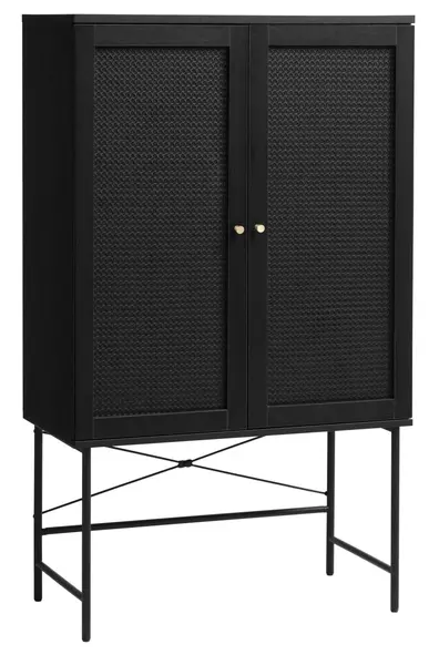 Cabinet VAROLA 80 x 40 x 135 CM - Negru