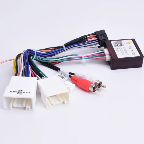 Cablaj multimedia Cablaj adaptor Autodrop Mitsubishi Outlander (Rockford - Amplificare) (2008-2013) pentru Navigatii multimedia Android - Copie