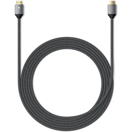 Cabllu HDMI Satechi 8K Ultra HD High 2m, impletit, Negru