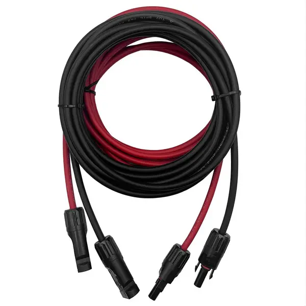Cablu 5m, MC4 la MC4 6mm² rosu negru 5m (8-01-017740-005)