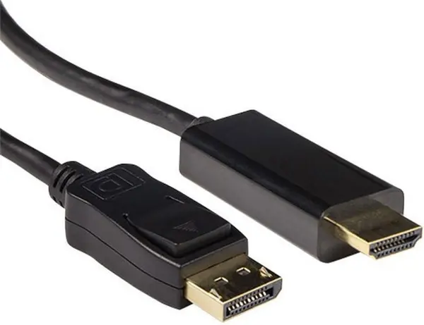 Cablu ACT - AK3992, DisplayPort/HDMI, 5 m, negru
