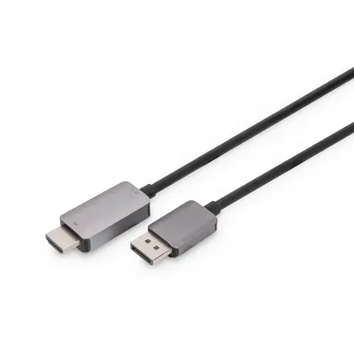 Cablu adaptor DisplayPort 8K DP la HDMI tip A, Digitus, 1,8 m, Negru