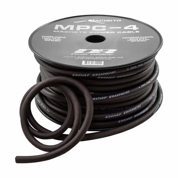 Cablu alimentare Deaf Bonce MPC-4 GA, Metru Liniar - Rola 30m, 20mm2 (4 AWG), OFC
