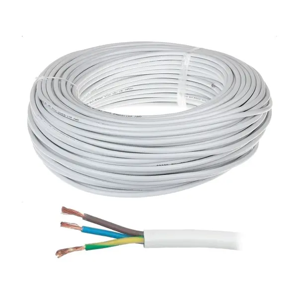 Cablu alimentare MYYM 3X0.75, CCA, 100 m