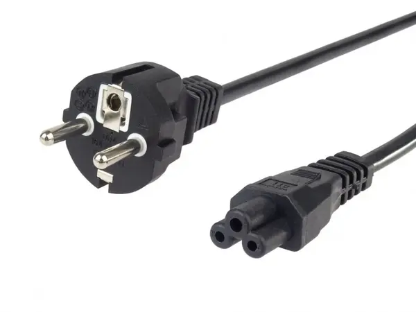 Cablu alimentare notebook Schuko la IEC C5 drept 2m, KPSPU