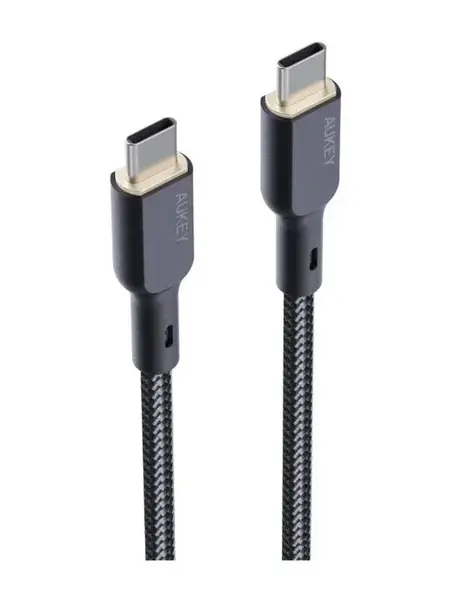 Cablu alimentare si date Aukey LLTSN1041750, USB Type-C (T) la USB Type-C (T), 1.8m, 480 Mbps, 100W (Negru)