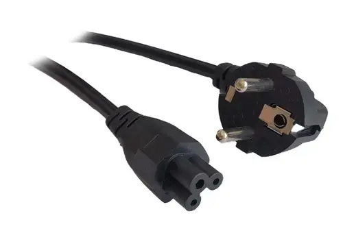Cablu alimentare Spacer notebook 3m, intrare Shucko, iesire C5, 10A, Negru