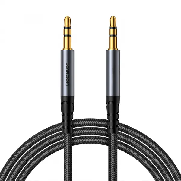 Cablu Audio 3.5mm - 3.5mm Joyroom SY-A08, 1.2m, Negru