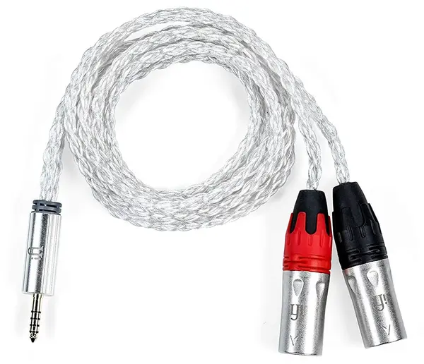 Cablu Audio - Cablu audio iFi, 4,4 mm/2x XLR, 1 m, alb